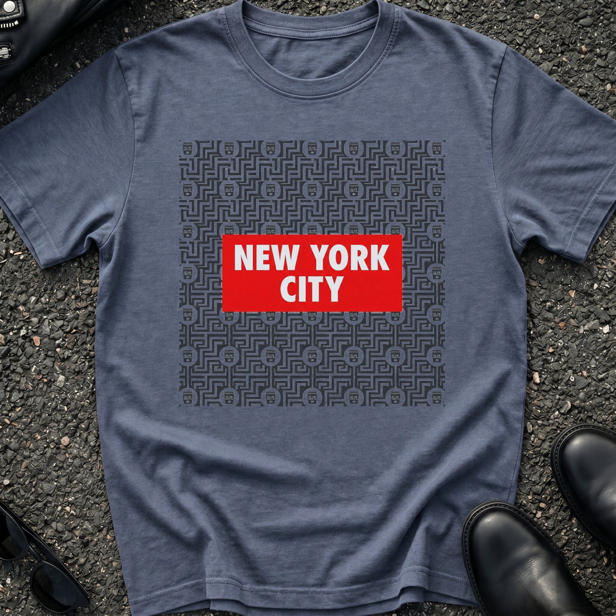 NYC Fashion Pattern T-Shirt