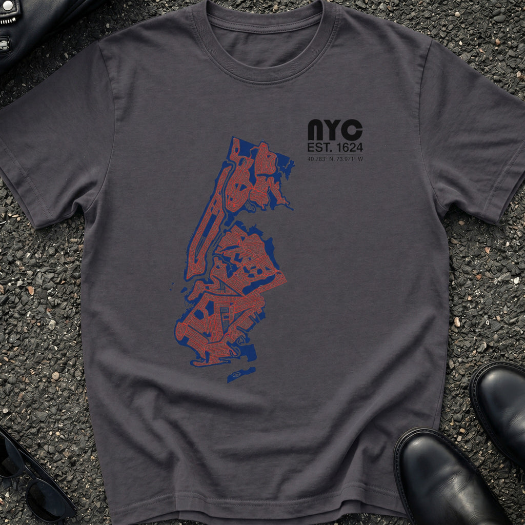 NYC Greek Pattern Boroughs T-Shirt