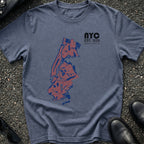 NYC Greek Pattern Boroughs T-Shirt