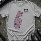NYC Greek Pattern Boroughs T-Shirt