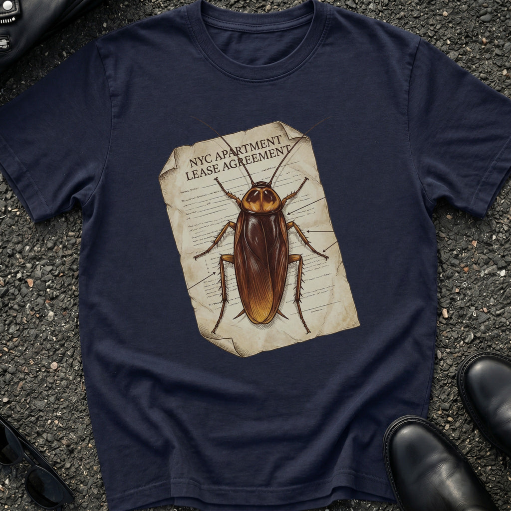 NYC Lease Agreement Roach T-Shirt