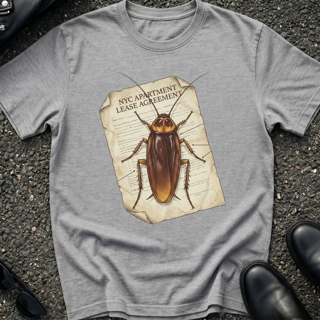 NYC Lease Agreement Roach T-Shirt