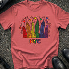 NYC PRIDE Skyline T-Shirt