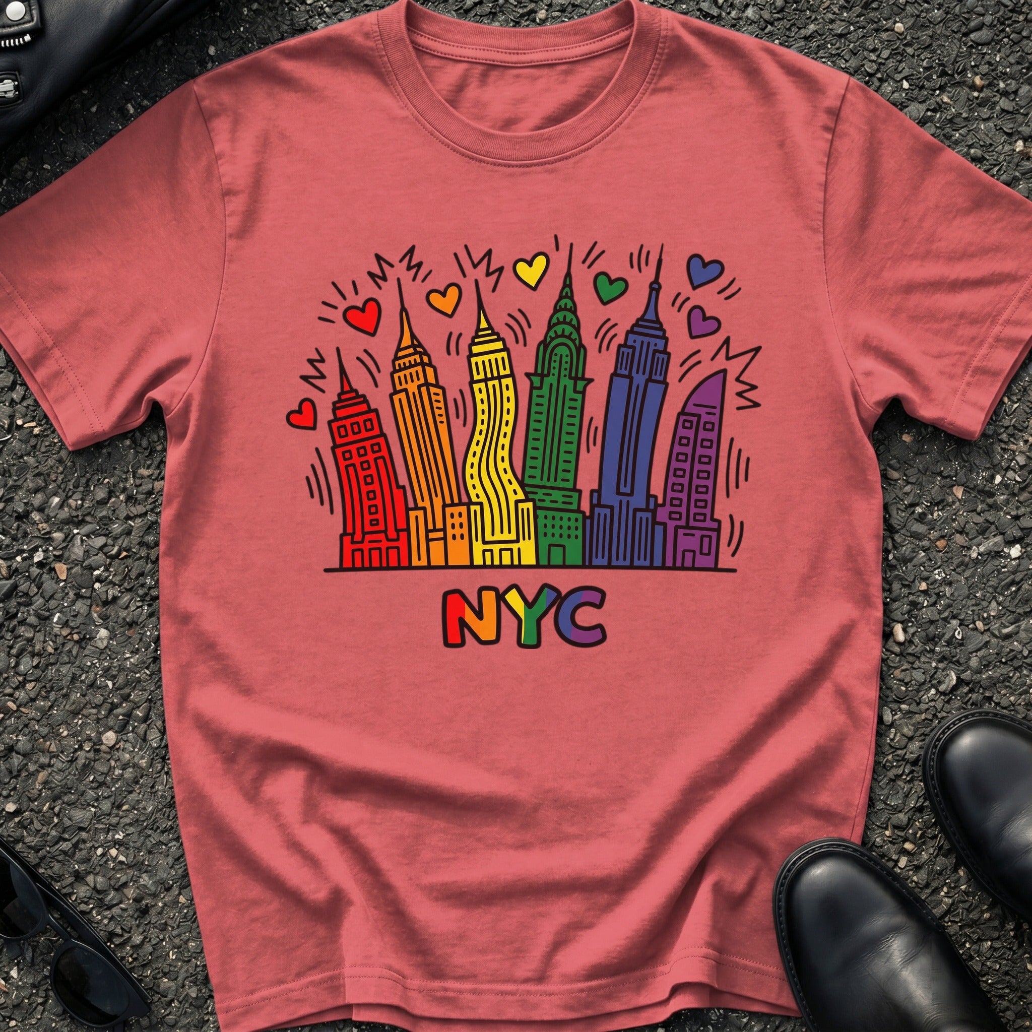 NYC PRIDE Skyline T-Shirt