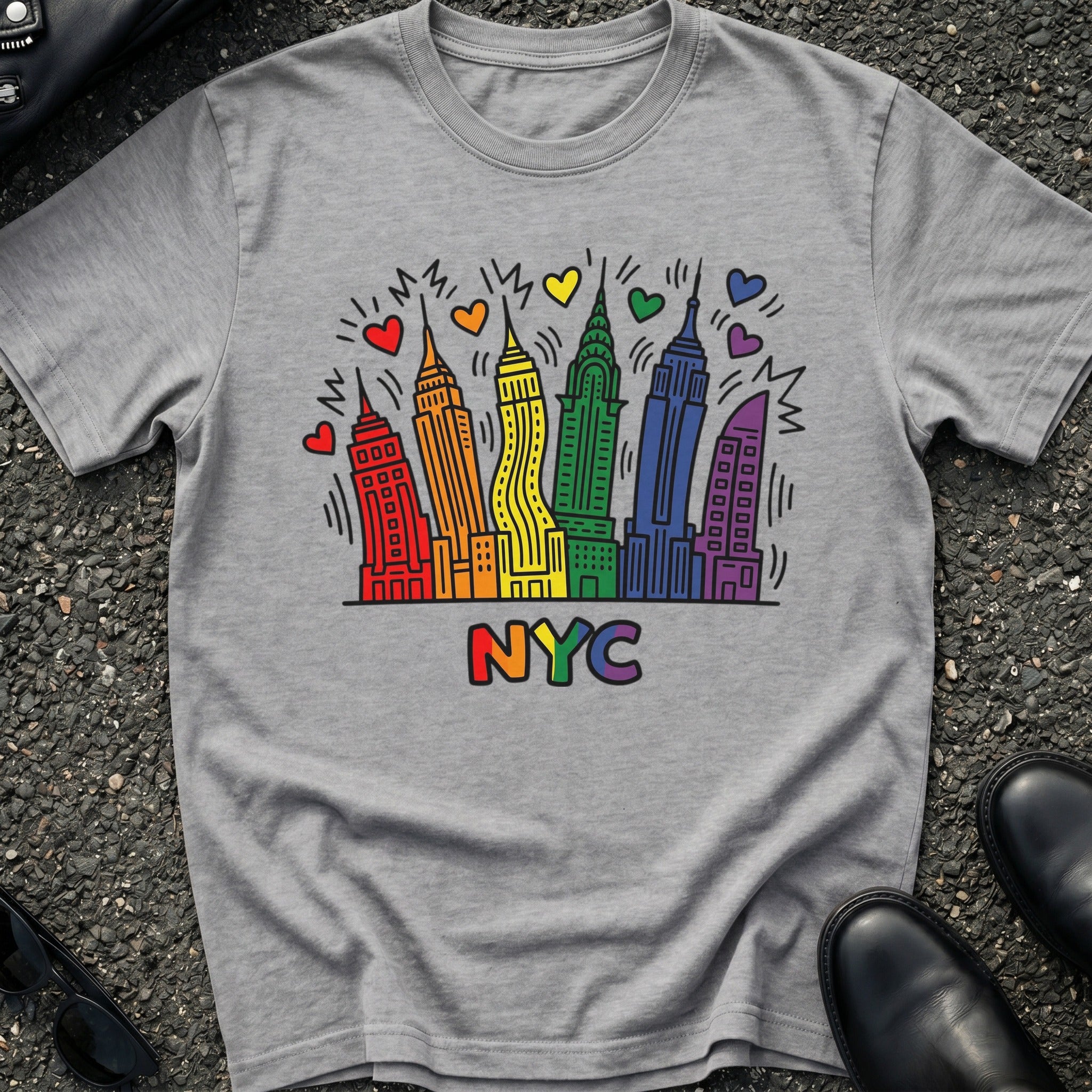NYC PRIDE Skyline T-Shirt