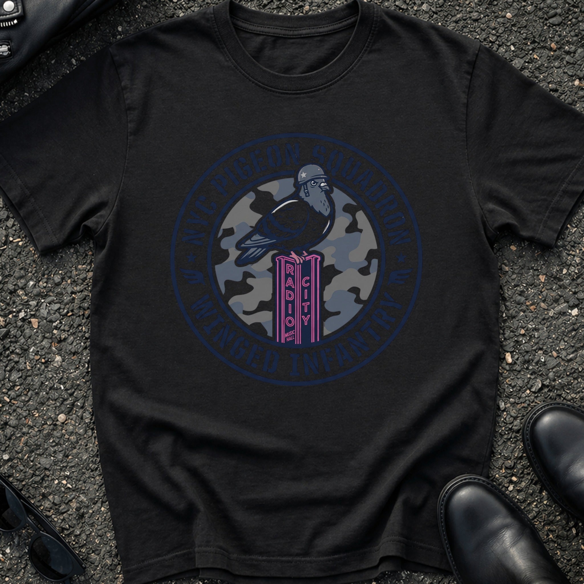 NYC Pigeon Squadron T-Shirt