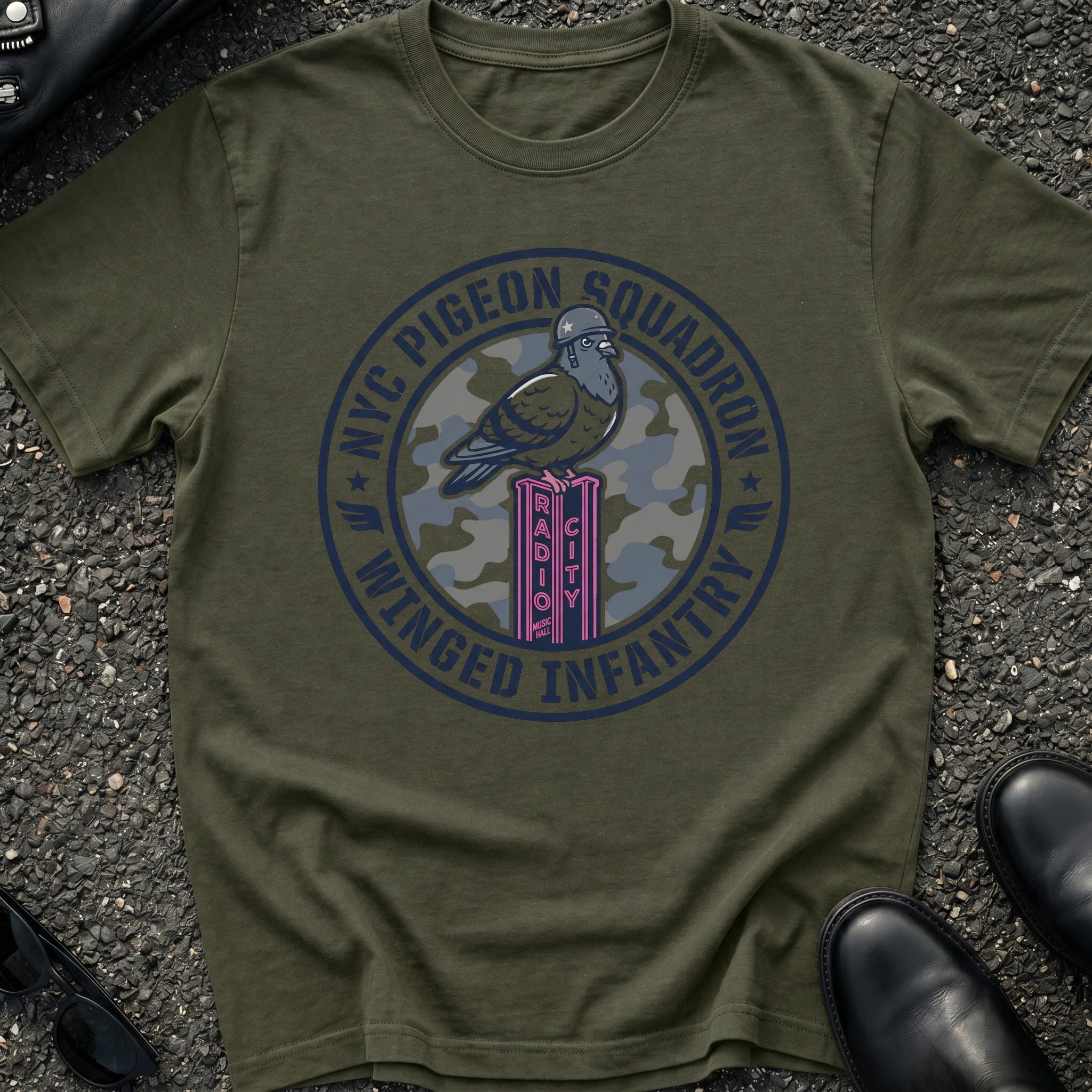 NYC Pigeon Squadron T-Shirt