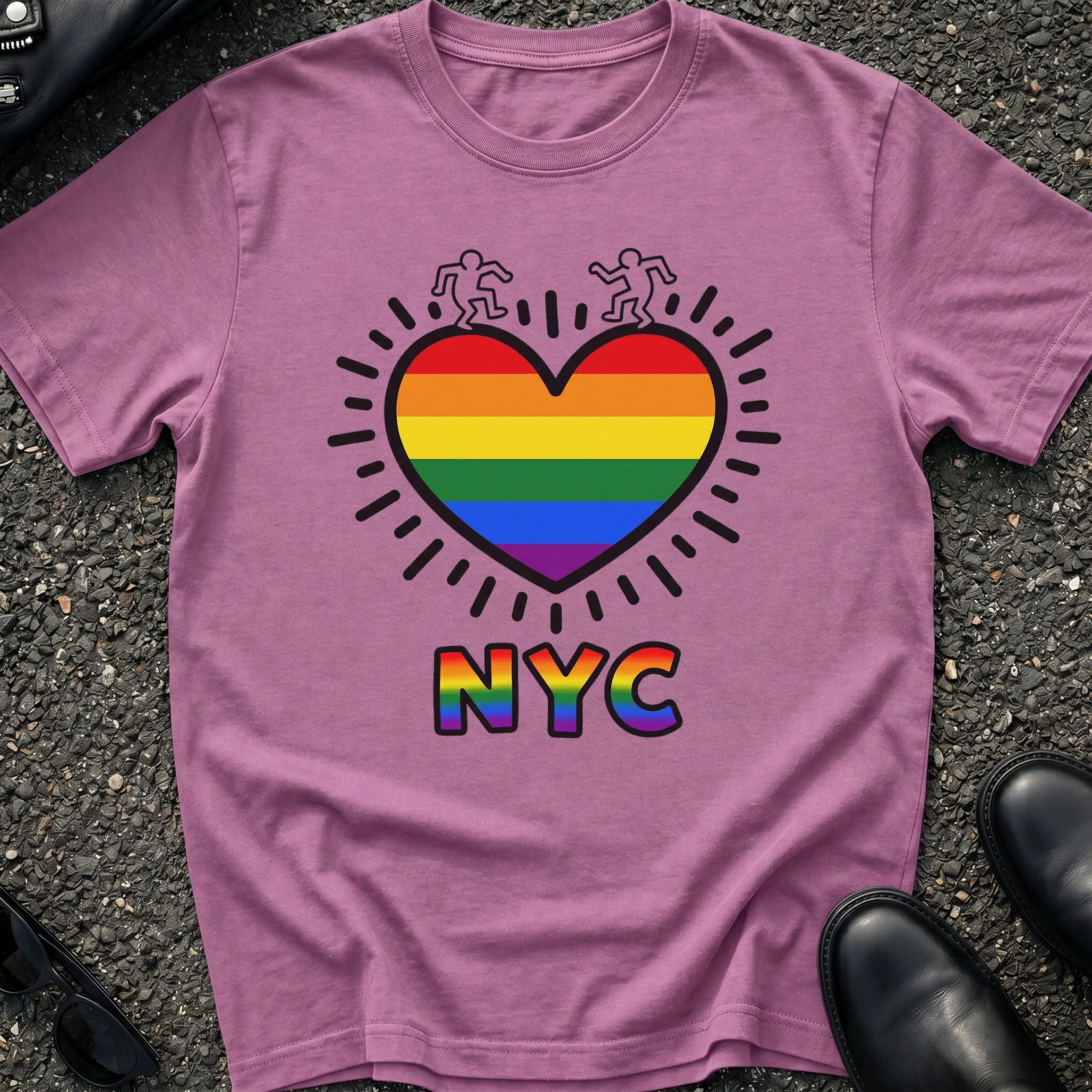 NYC Pride Heart T-Shirt