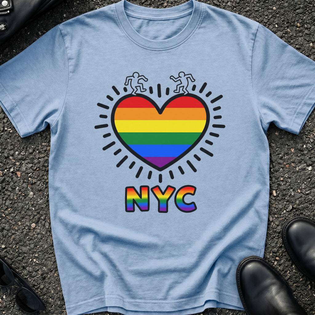 NYC Pride Heart T-Shirt