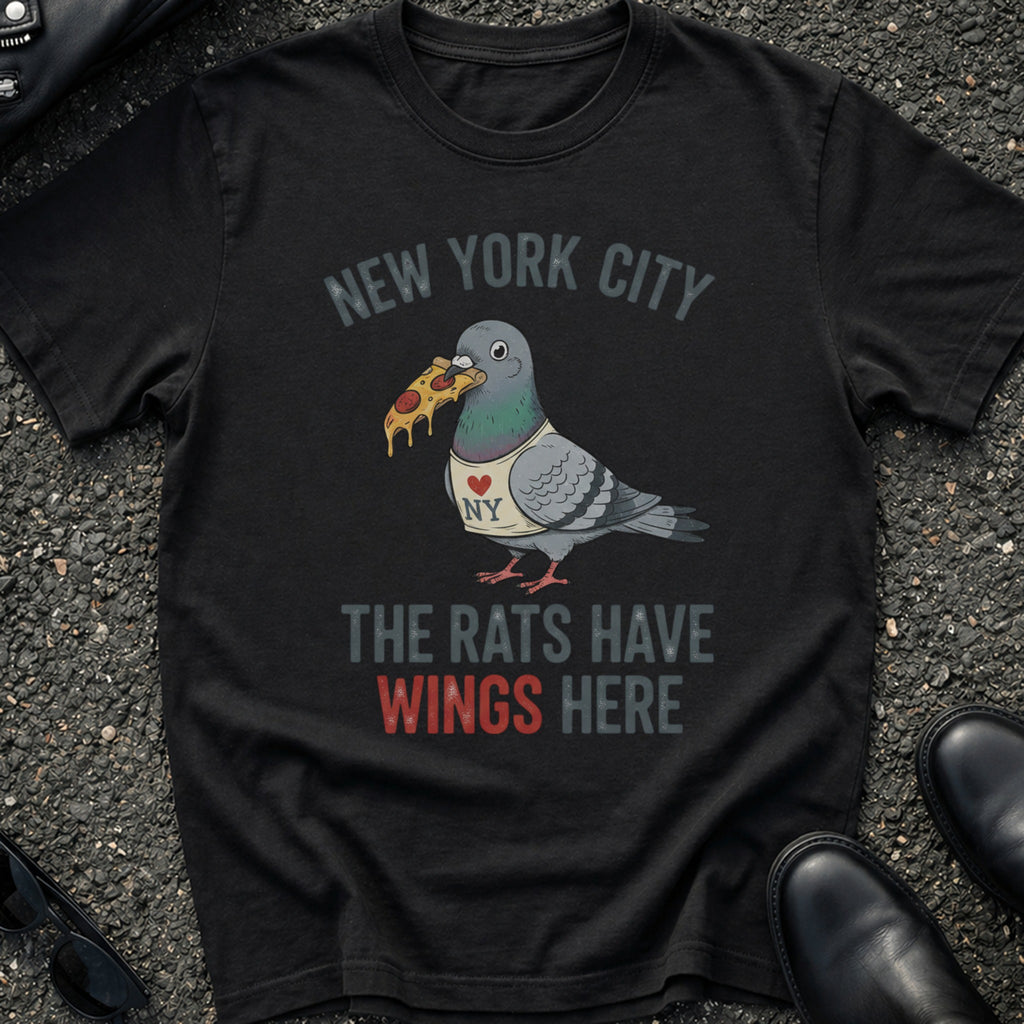 NYC Rats Have Wings T-Shirt