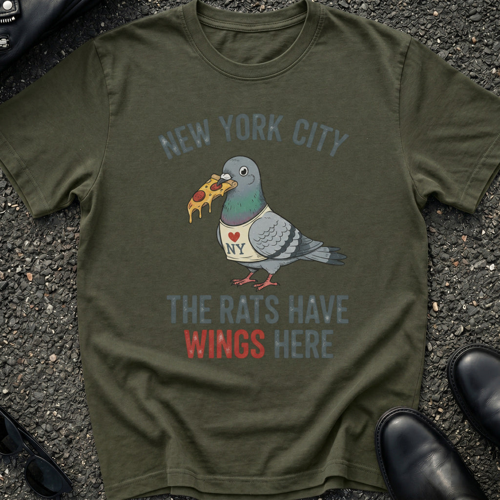 NYC Rats Have Wings T-Shirt
