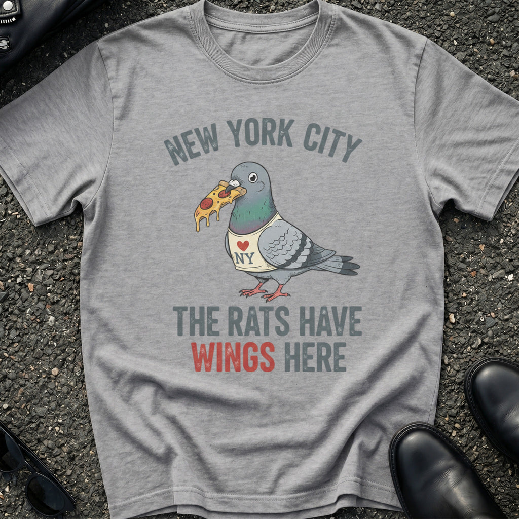 NYC Rats Have Wings T-Shirt