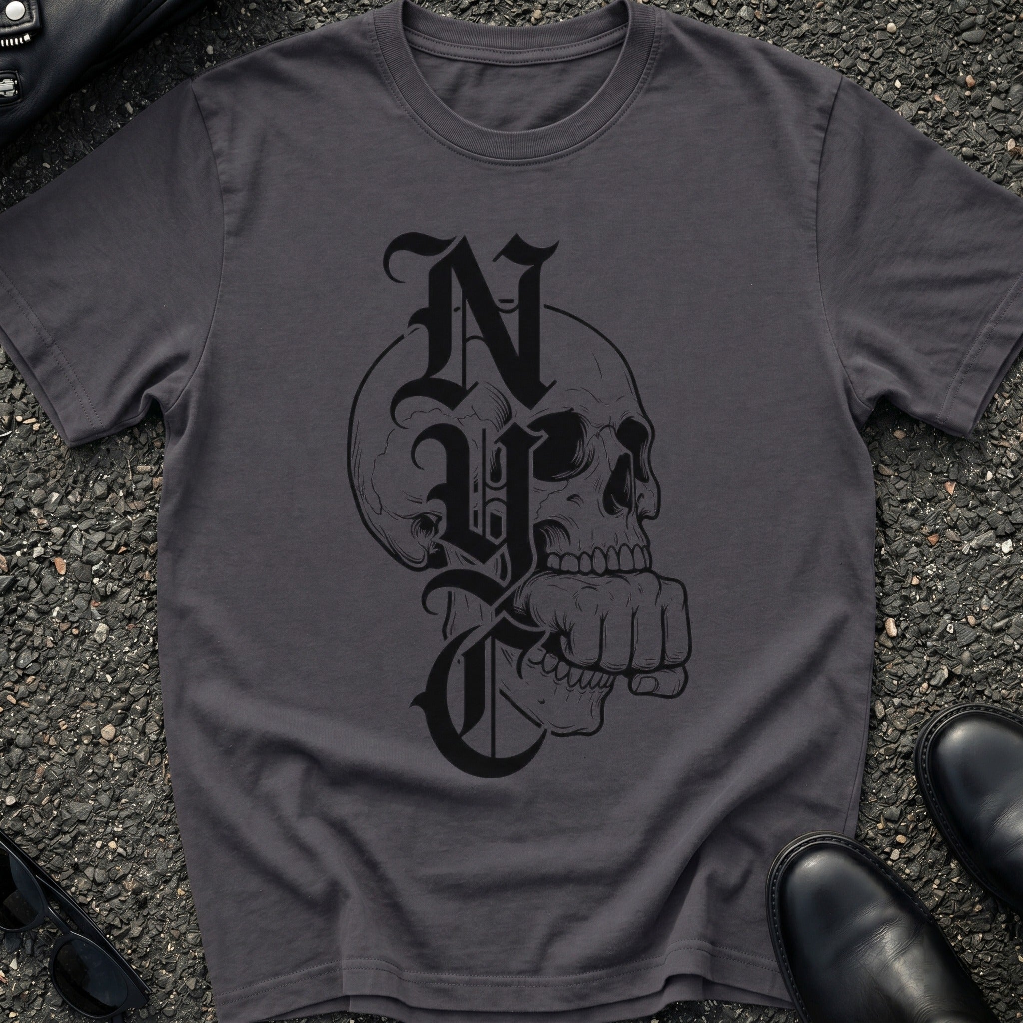 NYC Skull Fist T-Shirt