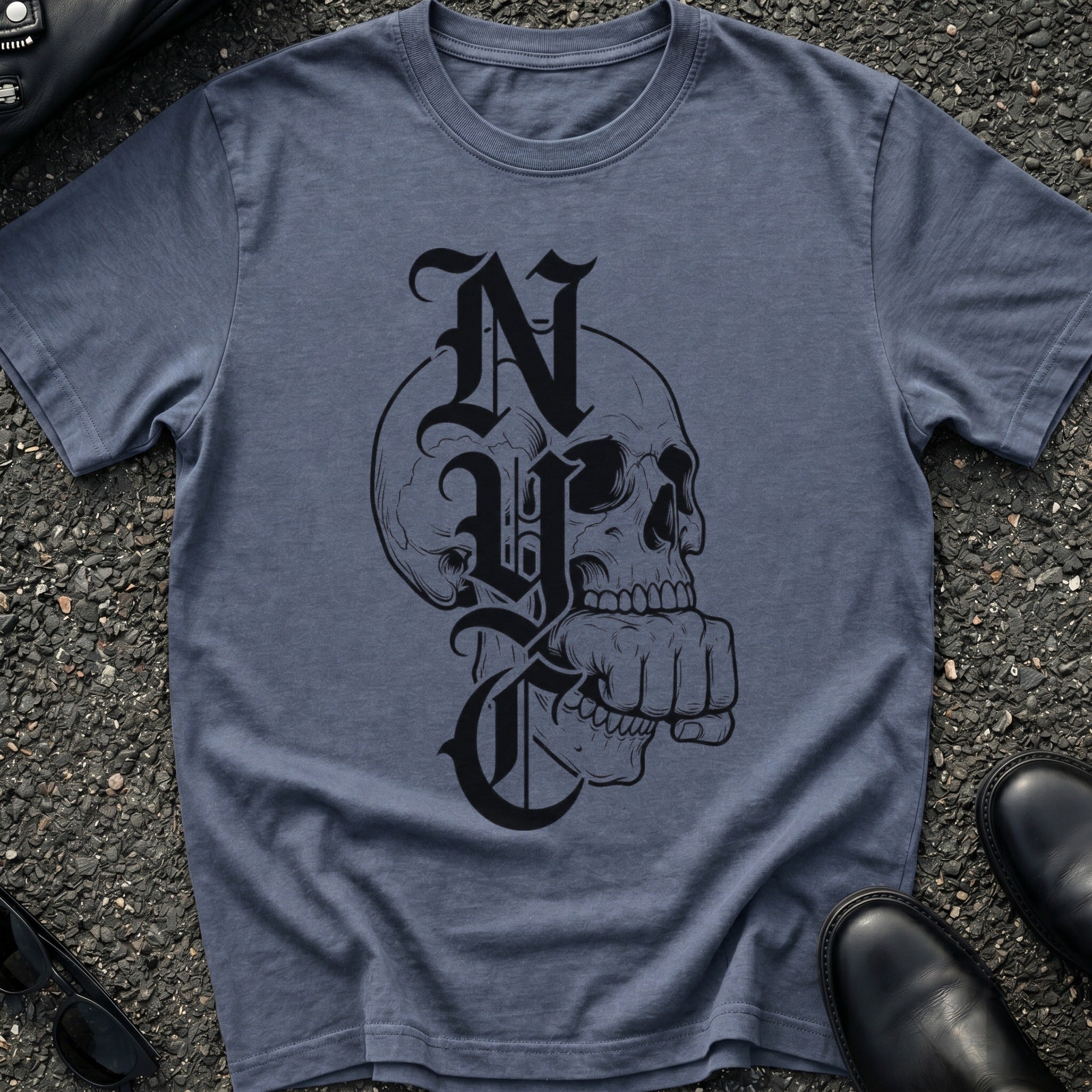 NYC Skull Fist T-Shirt
