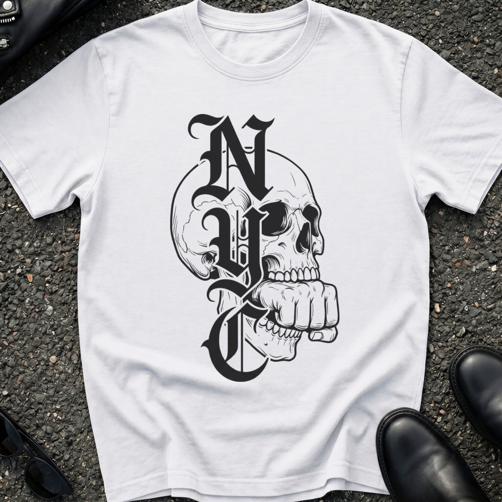 NYC Skull Fist T-Shirt