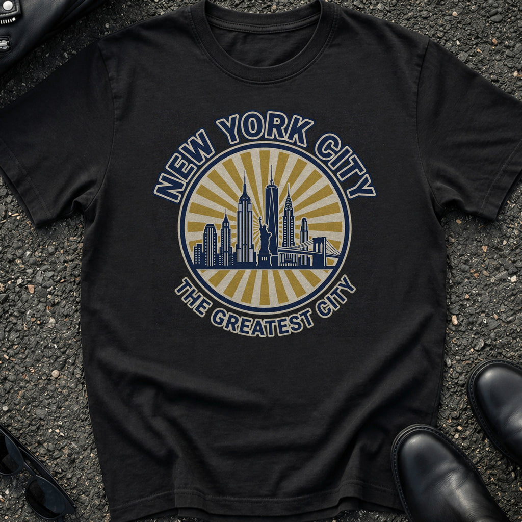 NYC Skyline Sunburst T-Shirt