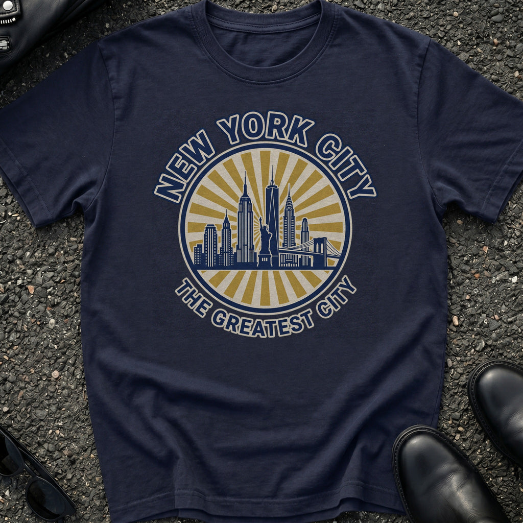 NYC Skyline Sunburst T-Shirt