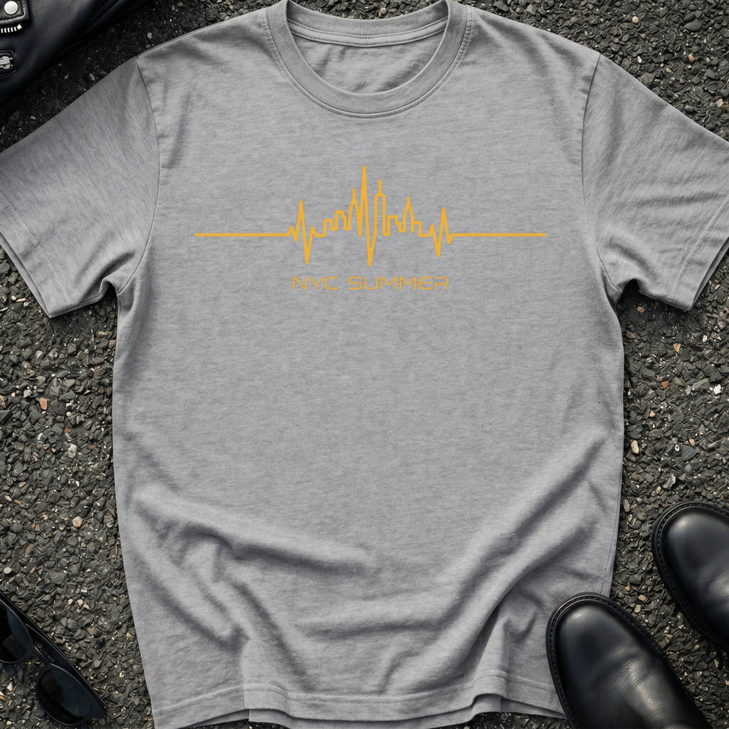 NYC Summer Heart Beat T-Shirt