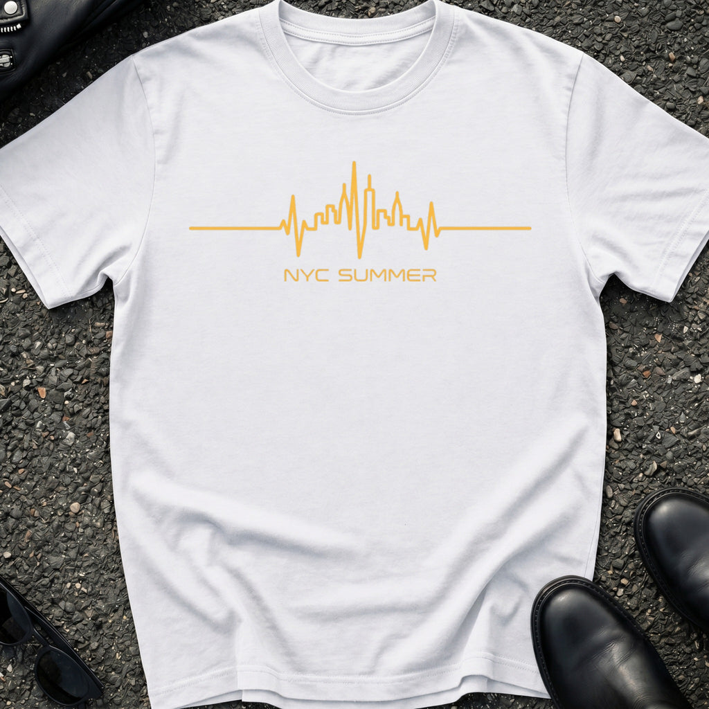 NYC Summer Heart Beat T-Shirt