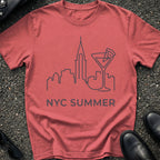 NYC Summer Martini T-Shirt