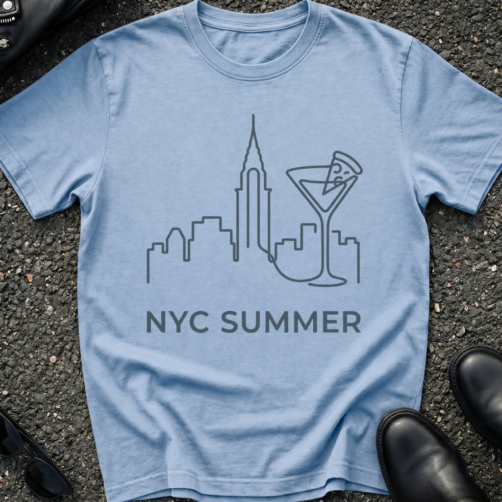 NYC Summer Martini T-Shirt