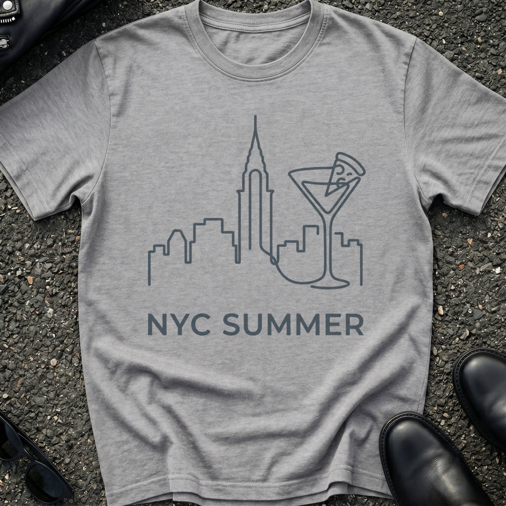 NYC Summer Martini T-Shirt