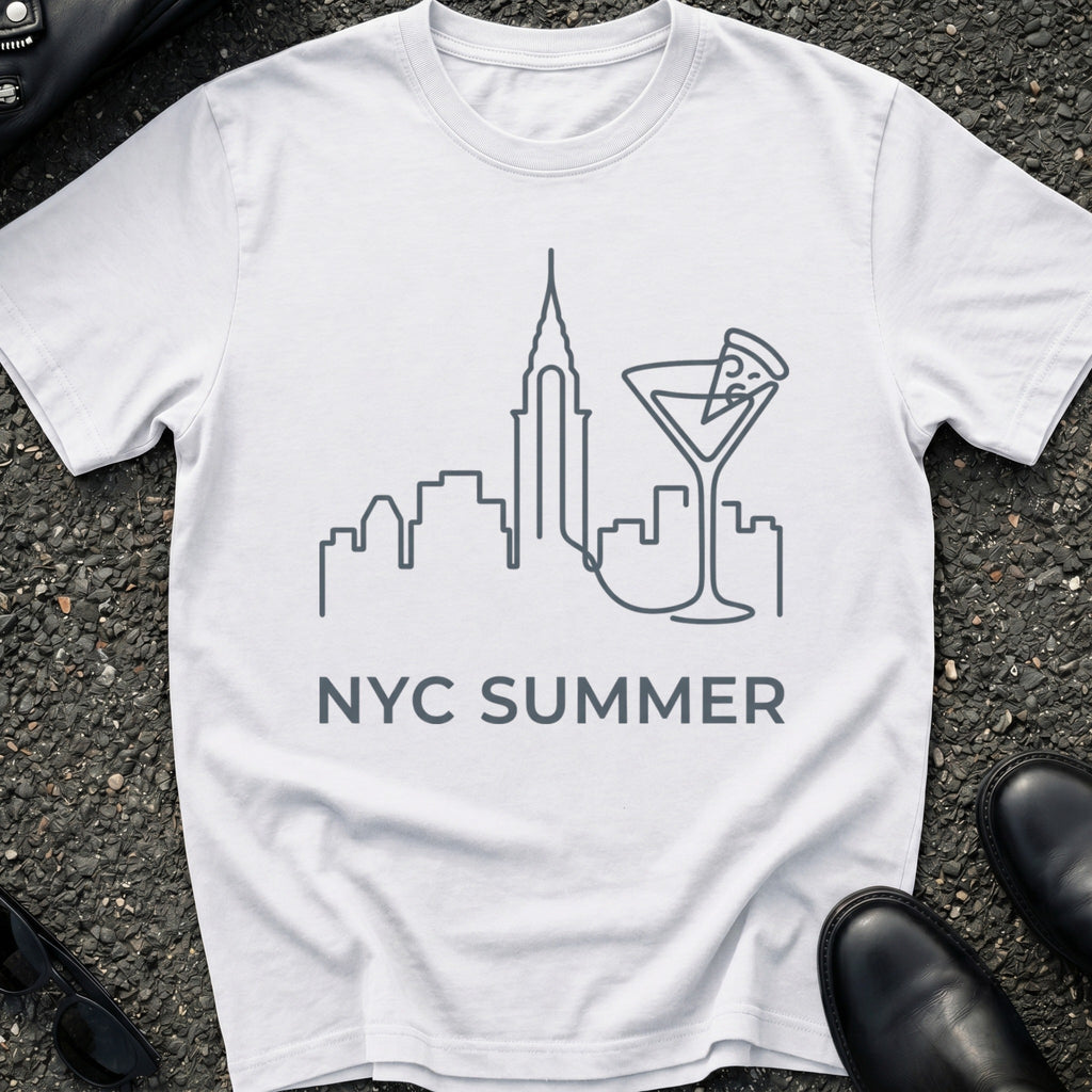 NYC Summer Martini T-Shirt