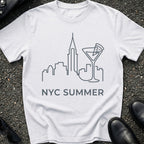 NYC Summer Martini T-Shirt