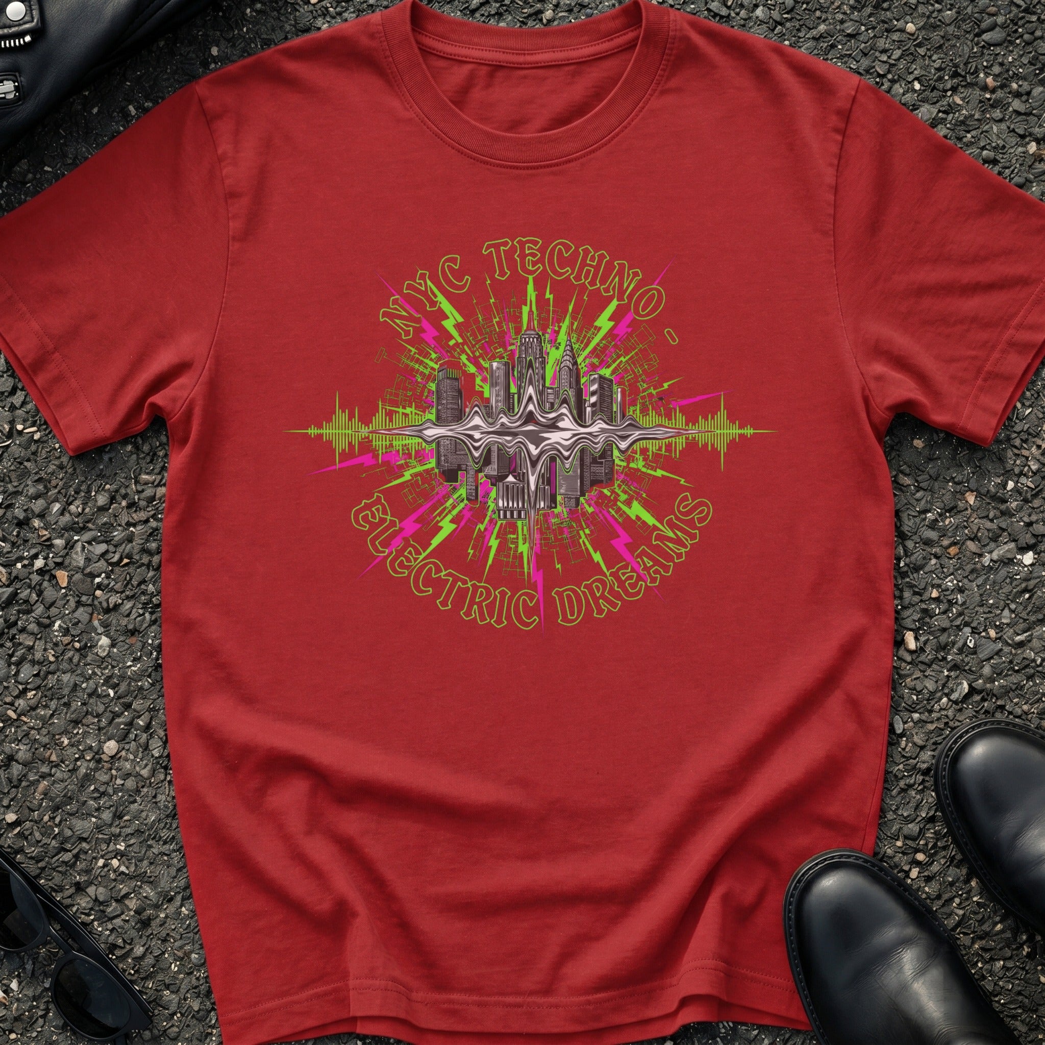 NYC Techno Electric Dreams T-Shirt