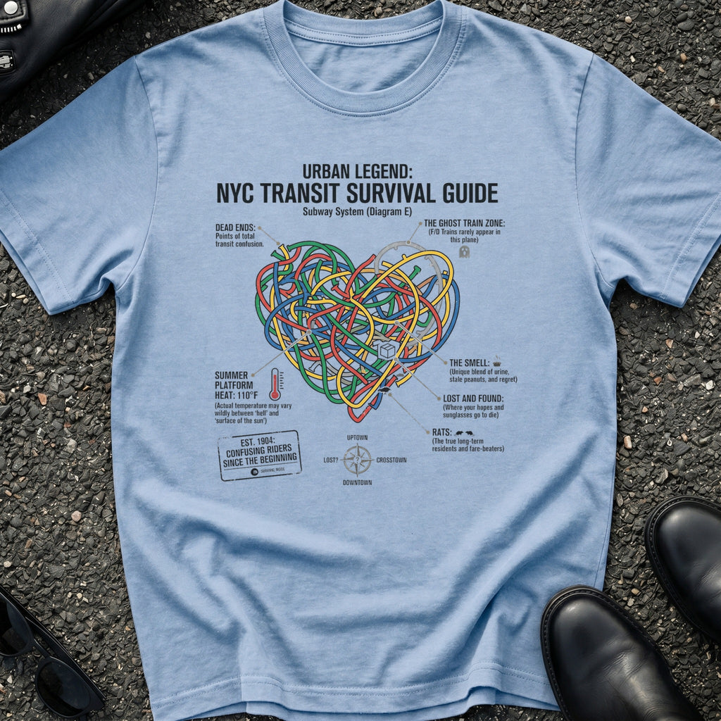 NYC Transit Survival Guide T-Shirt