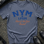 NYM LFGM Punk Rock Baseball T-Shirt