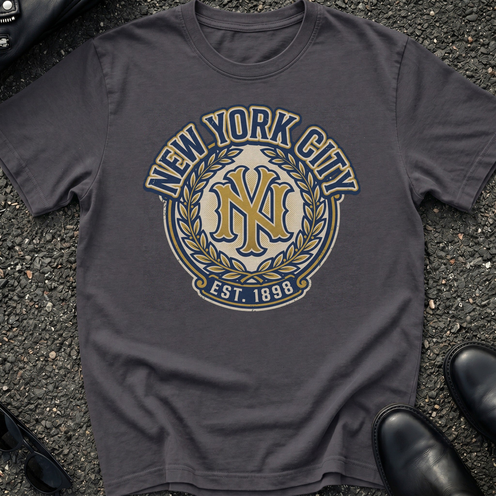 NY Monogram Crest T-Shirt