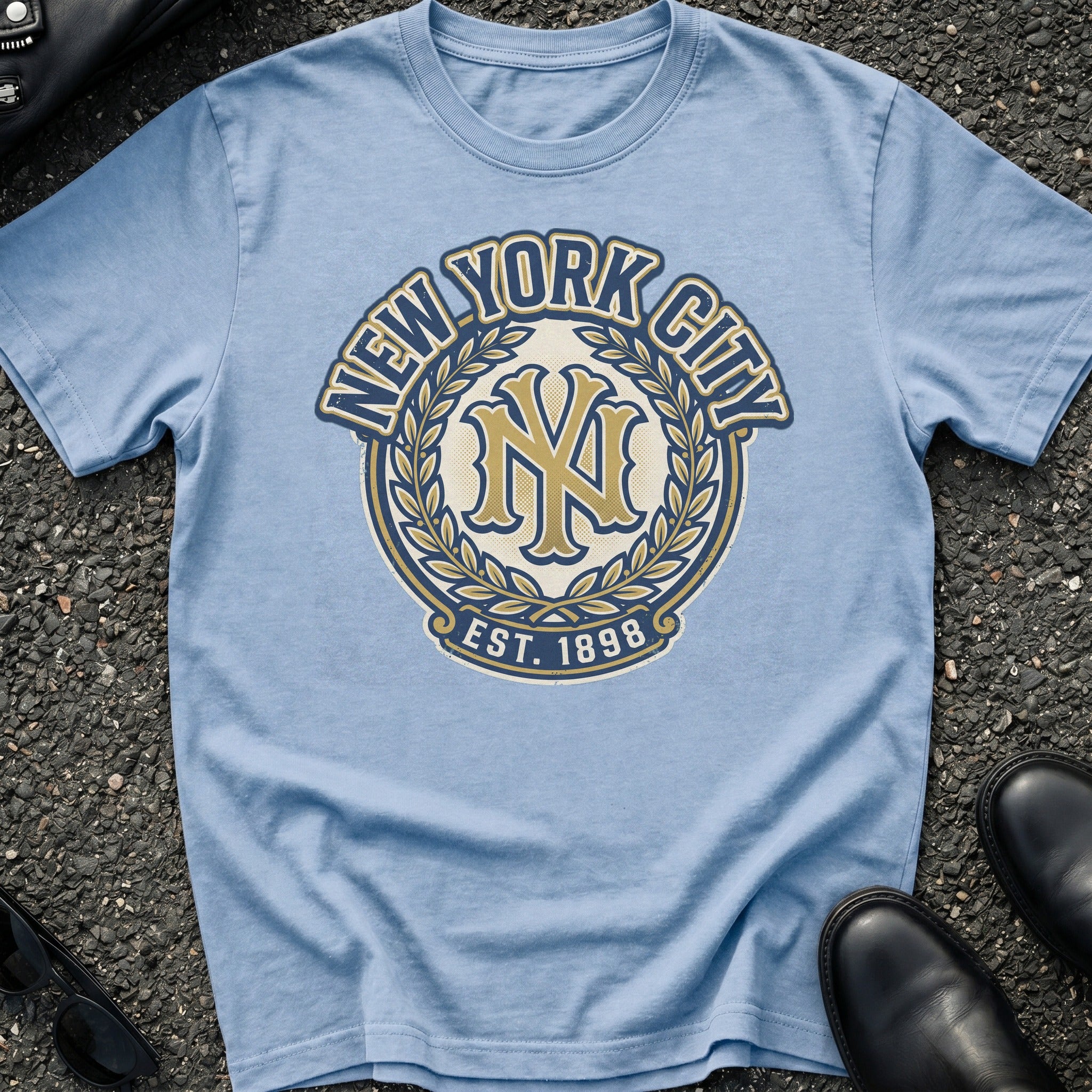 NY Monogram Crest T-Shirt