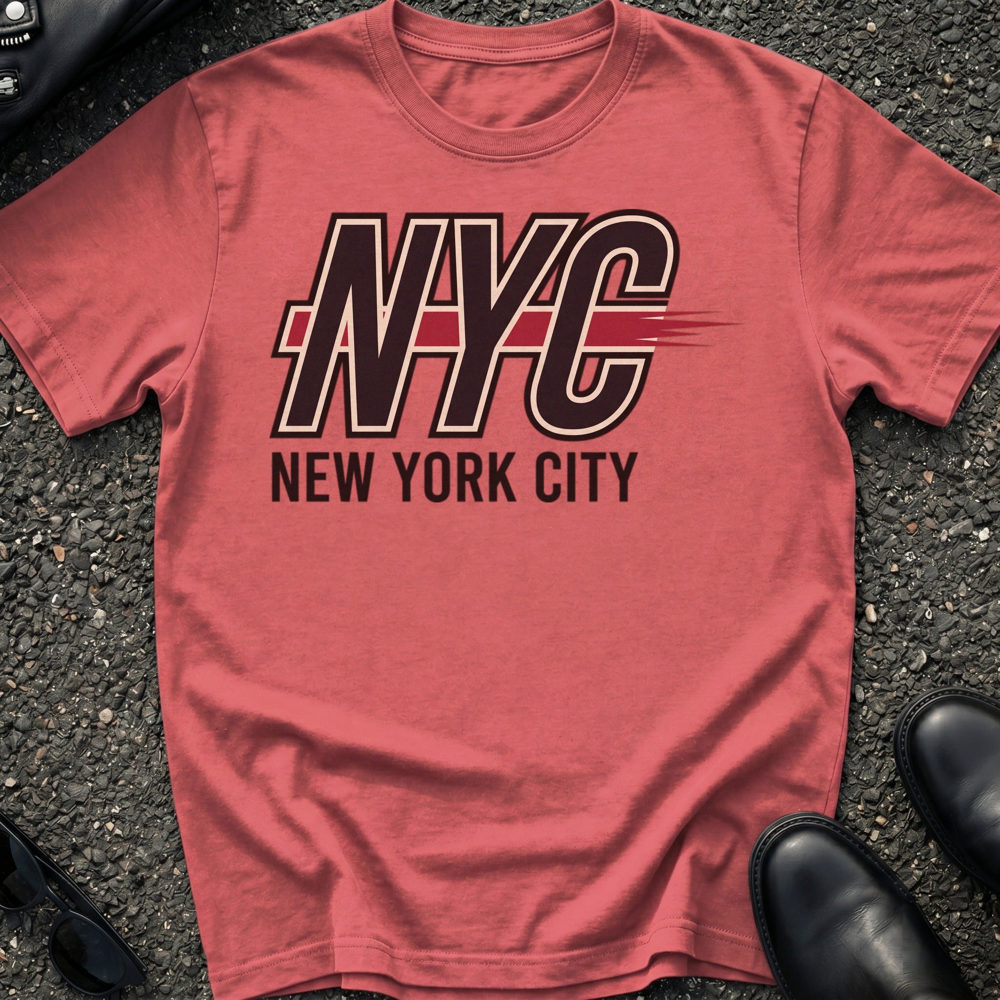 NY Racing Stripe T-Shirt