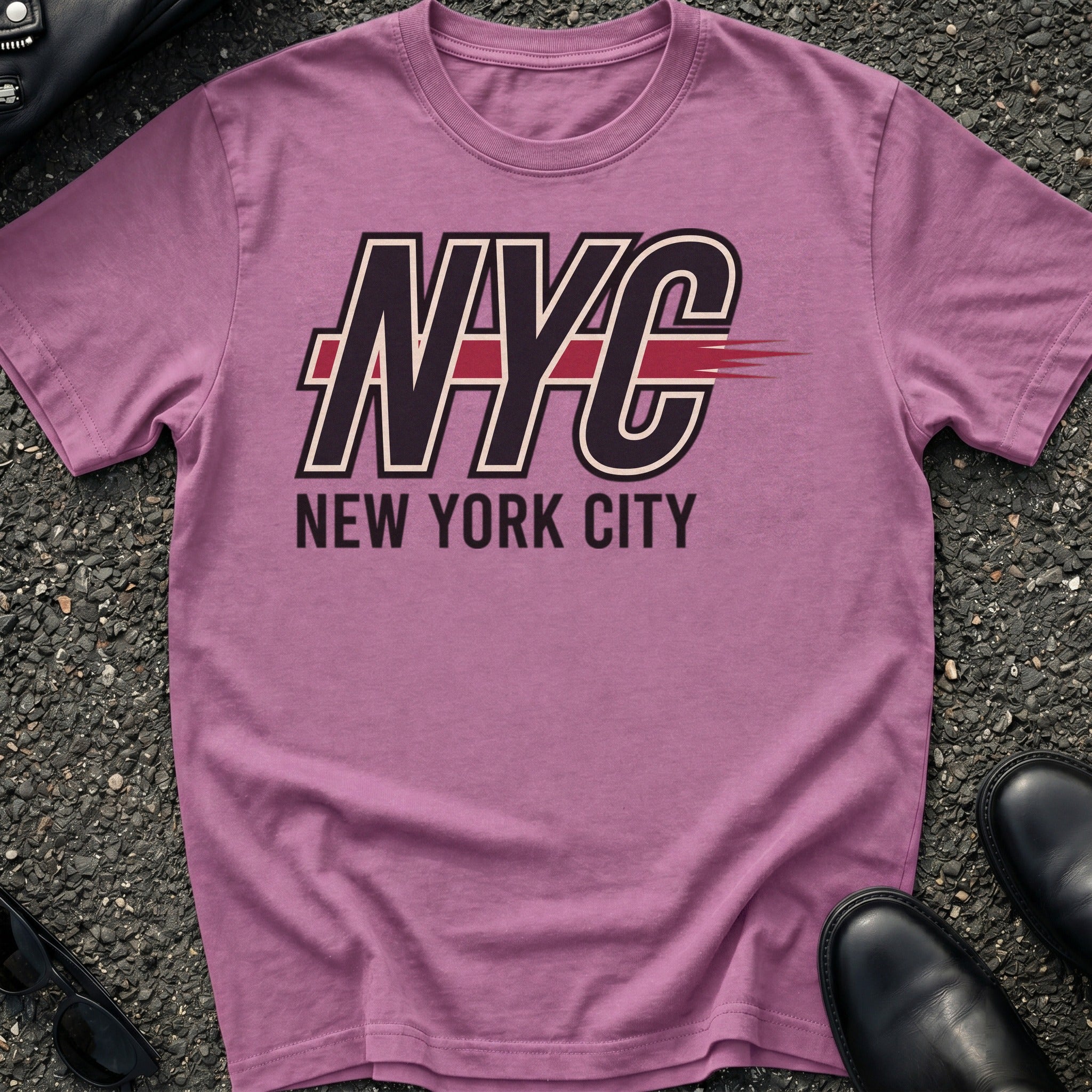 NY Racing Stripe T-Shirt