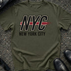 NY Racing Stripe T-Shirt
