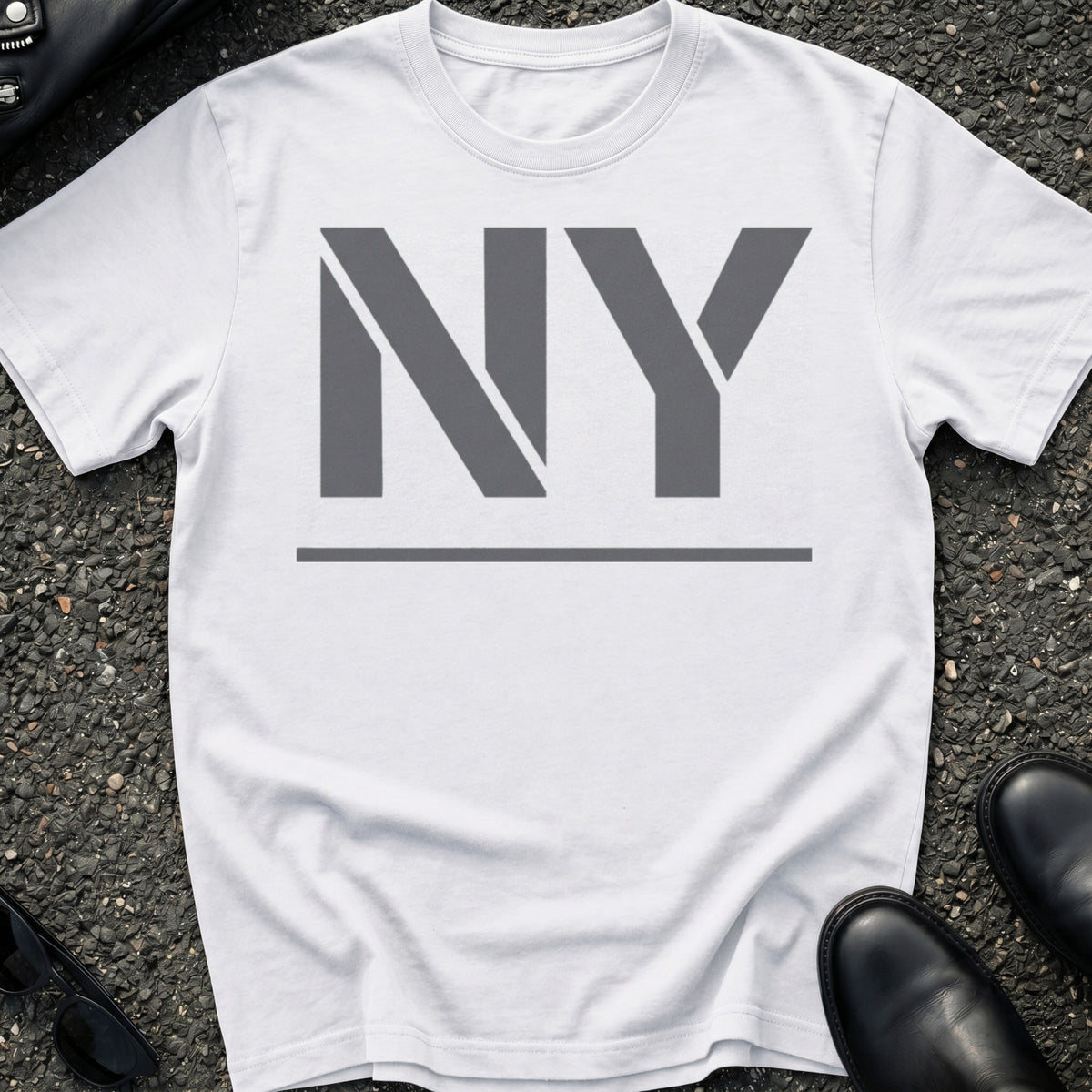 NY Stencil Mark T-Shirt