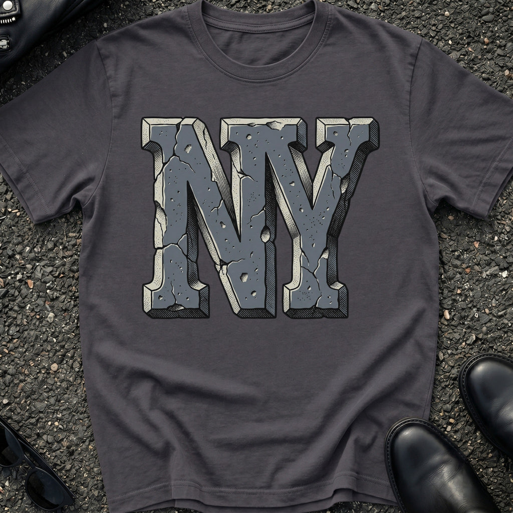 NY Stone Carved T-Shirt