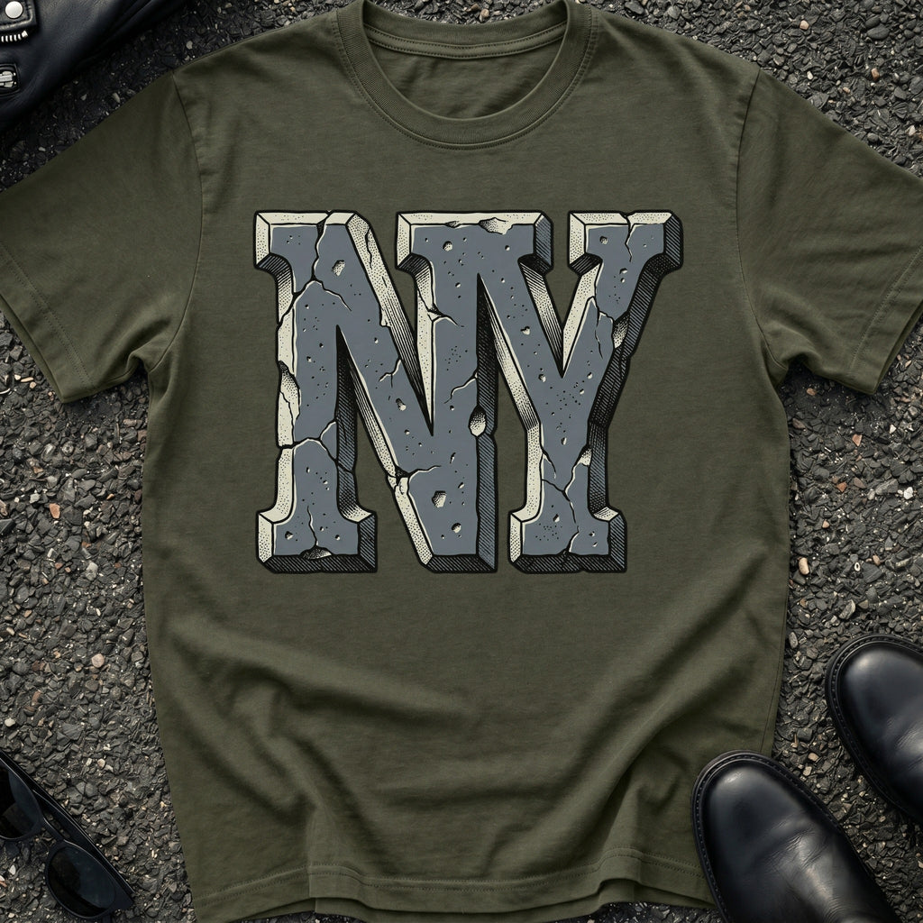 NY Stone Carved T-Shirt