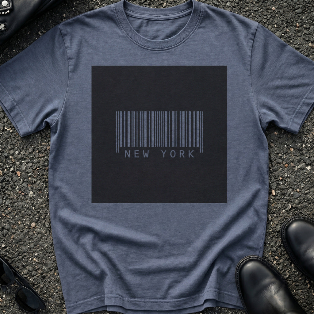 New York Barcode Tag T-Shirt