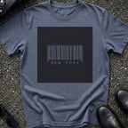 New York Barcode Tag T-Shirt