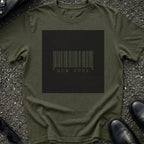 New York Barcode Tag T-Shirt