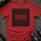 New York Barcode Tag T-Shirt