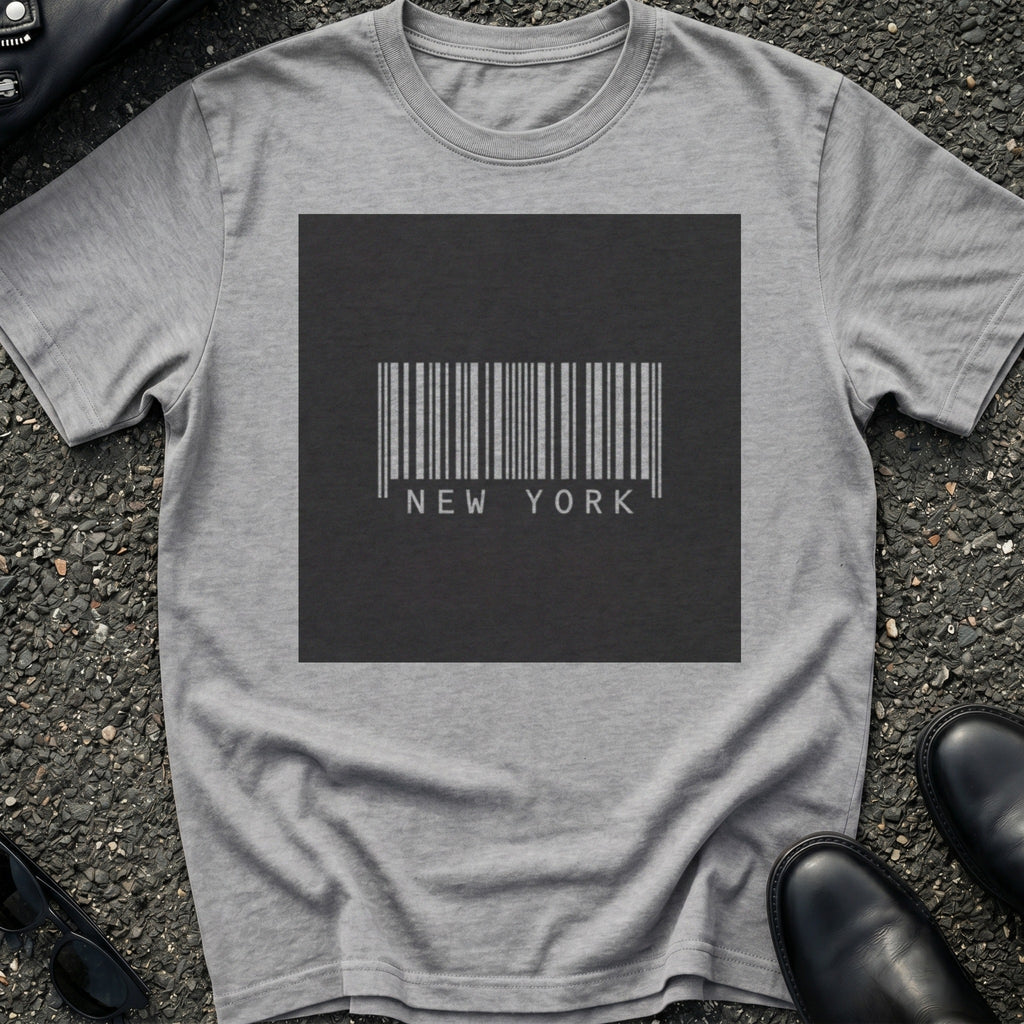 New York Barcode Tag T-Shirt