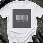 New York Barcode Tag T-Shirt