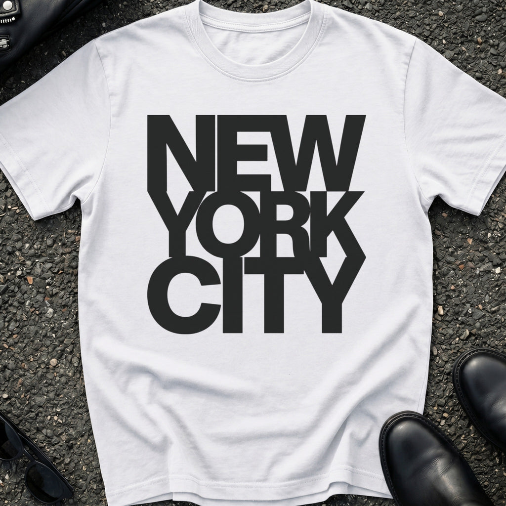 New York City Bold Letters T-Shirt