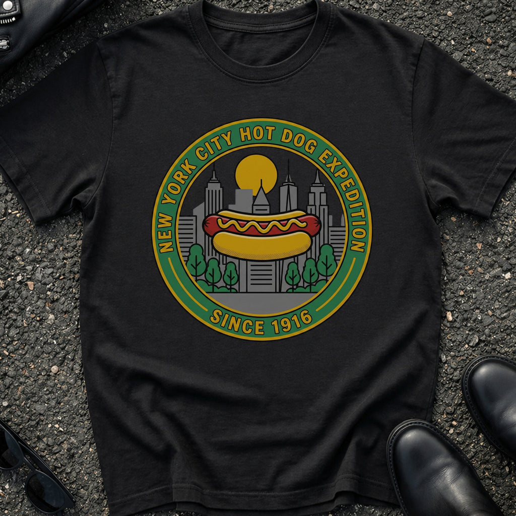 New York City Hot Dog Expedition T-Shirt