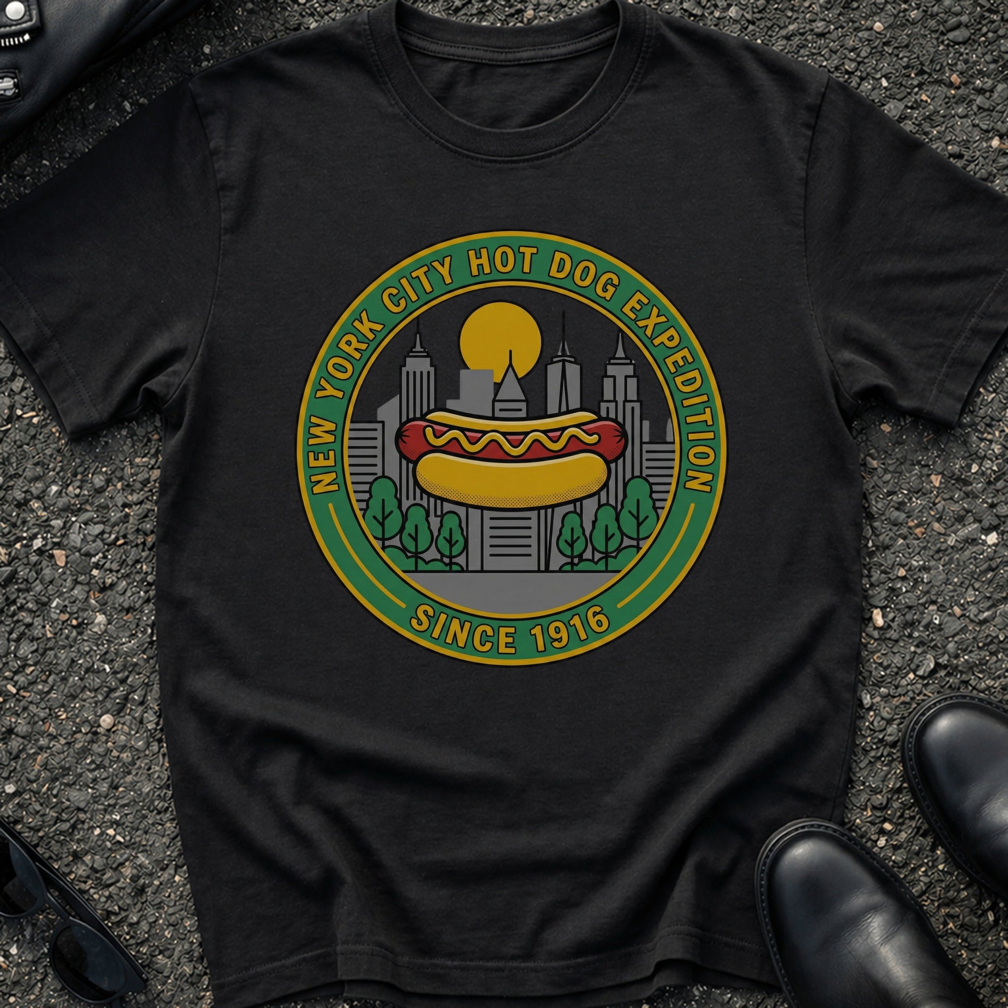 New York City Hot Dog Expedition T-Shirt