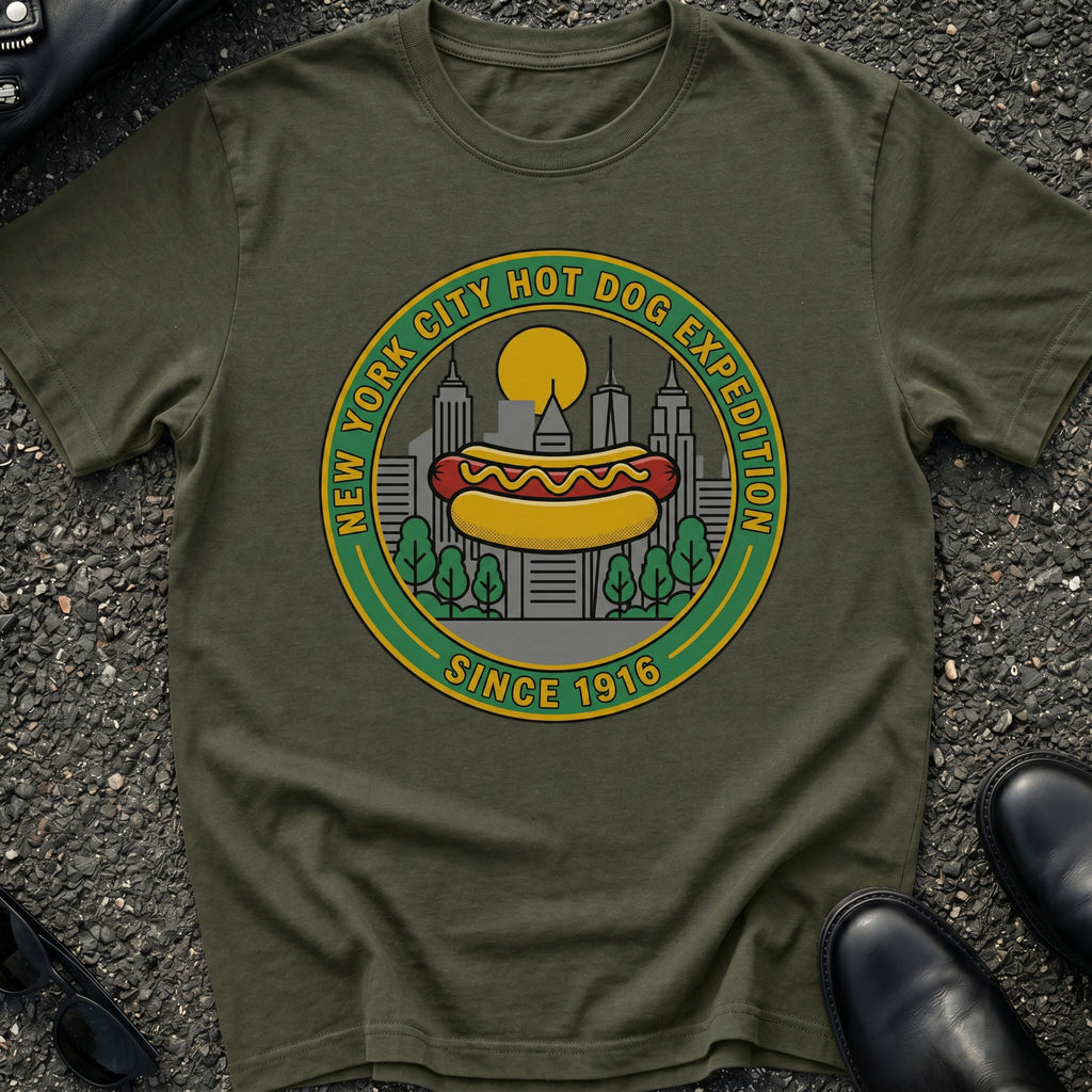 New York City Hot Dog Expedition T-Shirt