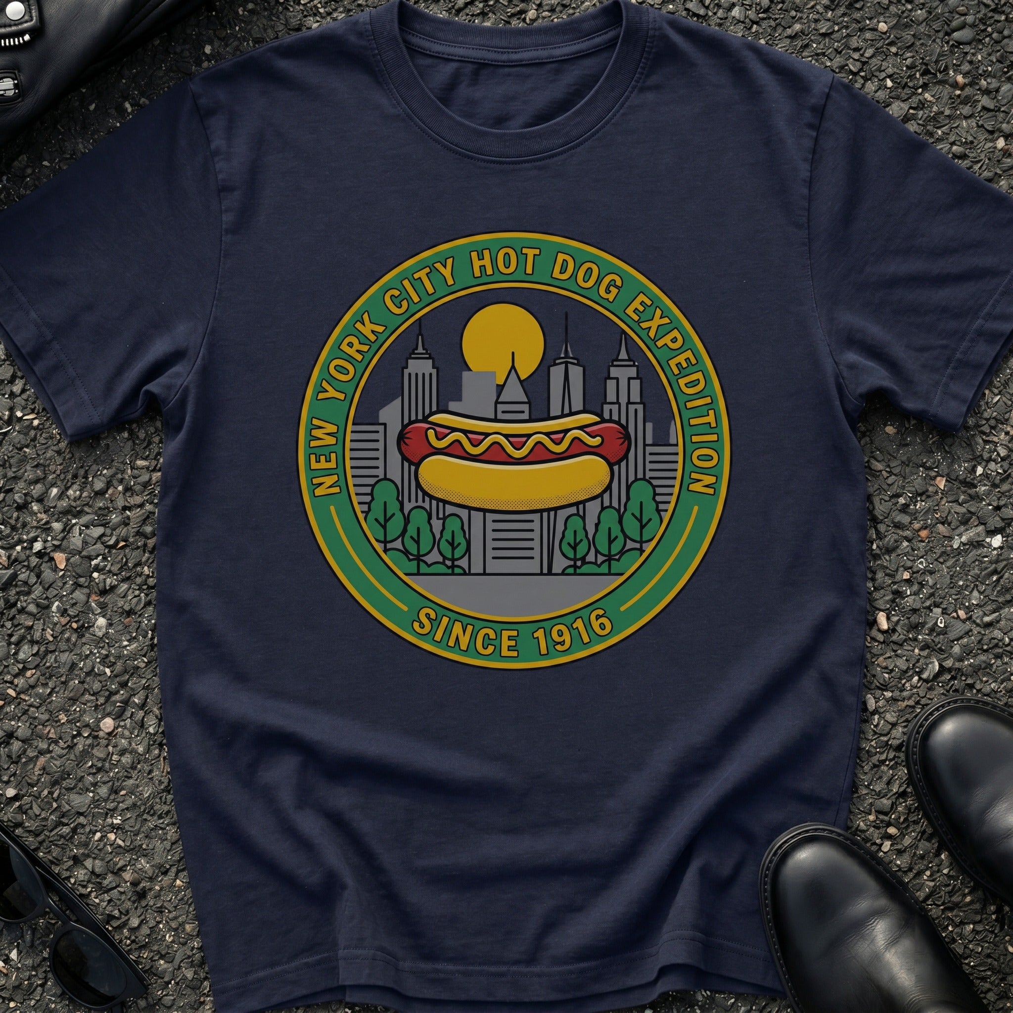 New York City Hot Dog Expedition T-Shirt